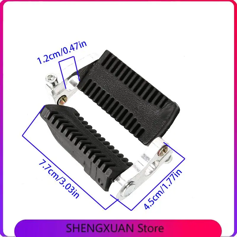 NEW Practical Motorcycle Rear Foot Pegs Foot Rests Pedals Footpegs - Essential Parts for 47cc 49cc Mini Pocket Bike Maintenance