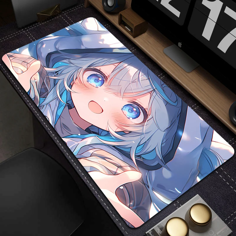 

Kawaii Anime Girls Mouse Pad Cute Large Gaming Mouse Mat 900x400mm Laptop Mousepad PC Gamer Locking Edge Desk Mat Accessories