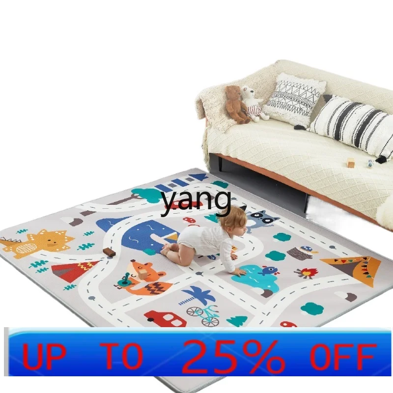 

CX Gute Cotton for Baby Crawling Mat Cloth Surface Odorless Formaldehyde-Free Children Thickened Baby Home Climbing Pad