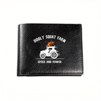 Diddly Squat Farm Tractor Speed Power: Business Mens Casual Elegant Simple Practical Quality Wallet Stylish Printing Graphic Cre