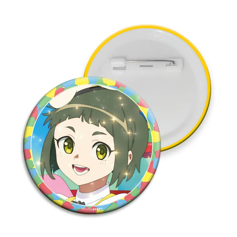 Anime Milgram Badge Tinplate Pins Creative Brooch for Bag Clothing Decoration Jewelry Accessories for Fans Collection Gifts 32mm
