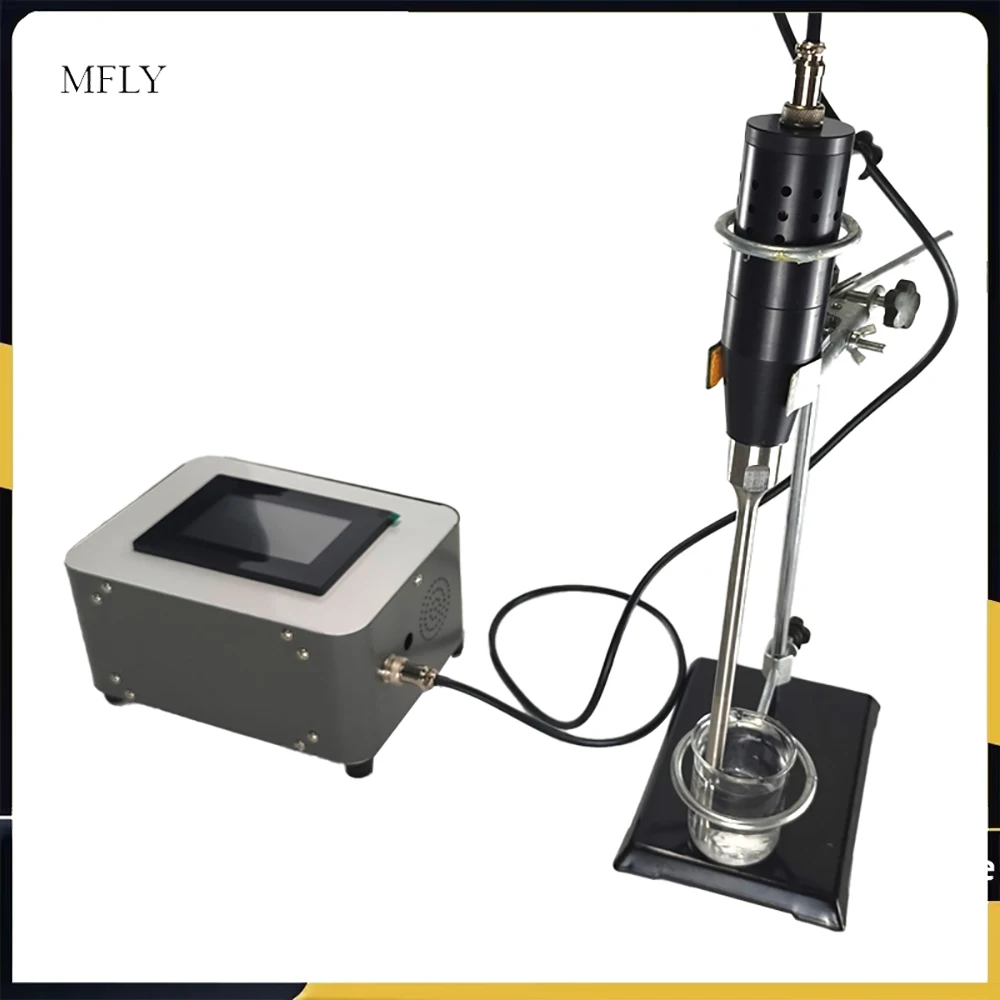 Plant Herbal Durg Extractor Nano Graphene Disperser Oil Water Mixer Emulsify Cell Crusher Lab Ultrasonic Transducer Homogenizer