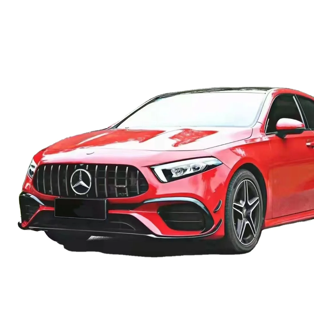 

For Mercedes Benz A-class W177 Change to A45 AMG Body Kit Include Front Bumper with Grille
