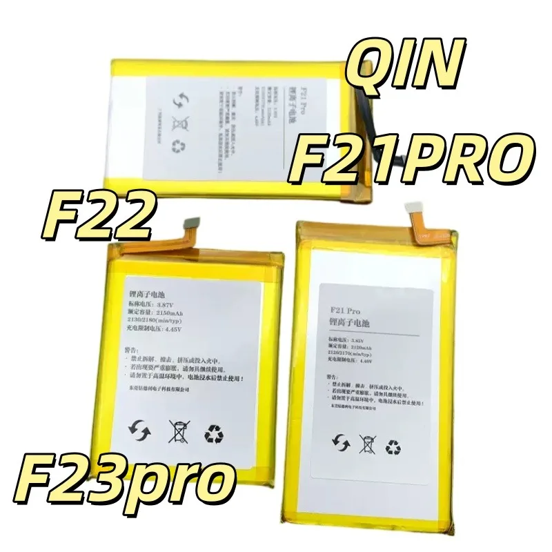 Replacement battery For QIN F21PRO F22 mobile phone battery F23pro electric board new built-in battery