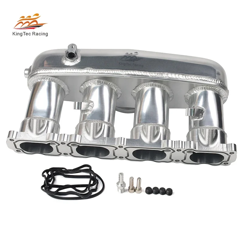 Manifold Intake Billet Aluminium Plenum KingTec Racing EA888 Gen 3 untuk VW Golf Mk7 Golf R GTI