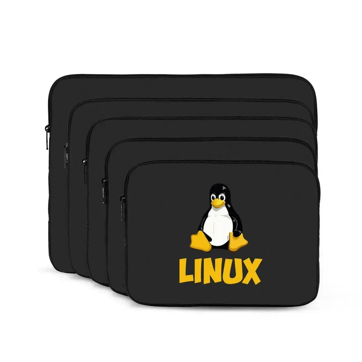 Linux Tux Penguin Logo Computer ipad Laptop Cover Case17 15 13 12 10 Inch Laptop Sleeve Bag Portable Cover Fundas Pouch