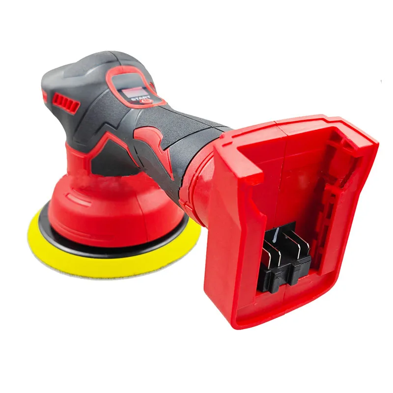 Fit for Milwaukee 18V Battery Cordless Car Polisher 8 Gears Electric Auto Polishing Machine Waxing Sanding Sealing Power Tools view 4