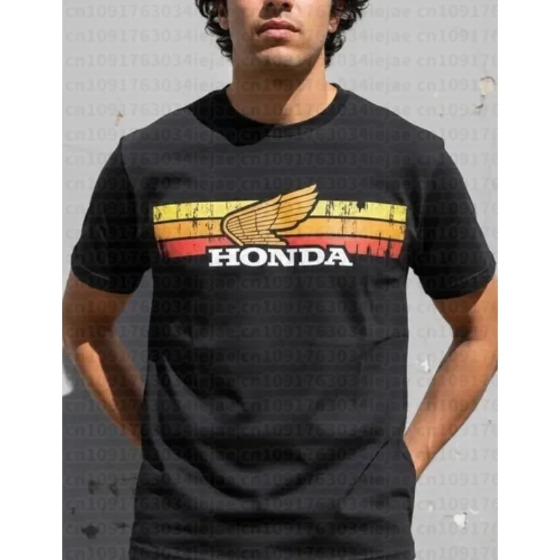 2026 Vintage Family Matching New Motorcyclist Vintage Style Pattern Scooter T-Shirt Men's Casual Comfort Motorcycle To
