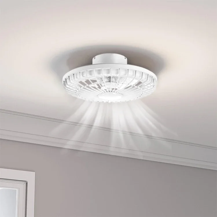 Moderne Decke Innen ventilator dekorative intelligente Fernbedienung LED Decken ventilatoren mit Licht
