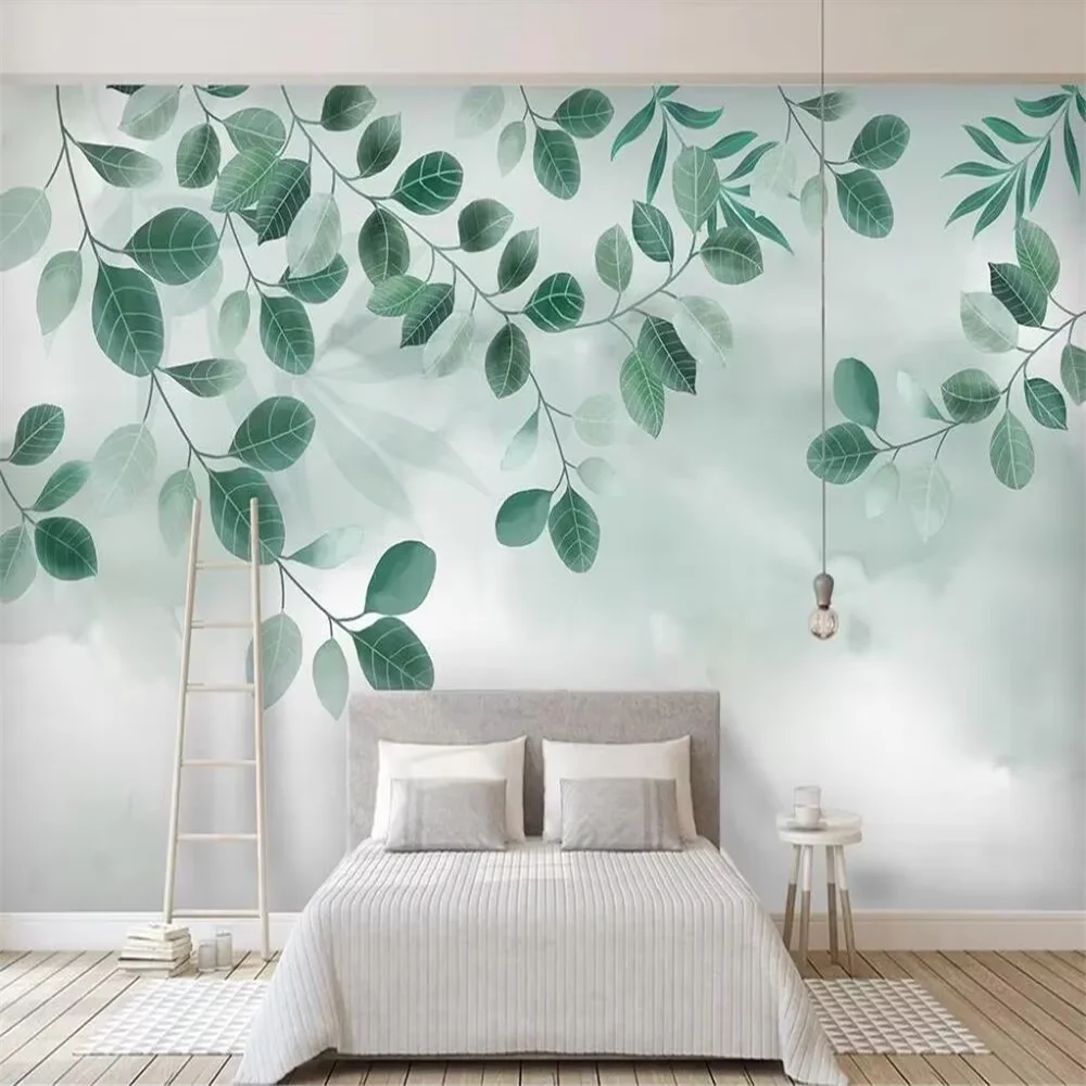 custom Large Flower wallpaper Stereo Waterfall Landscape Self-Adhesive Wall Paper Sofa Photo TV Background Home Decor room decor