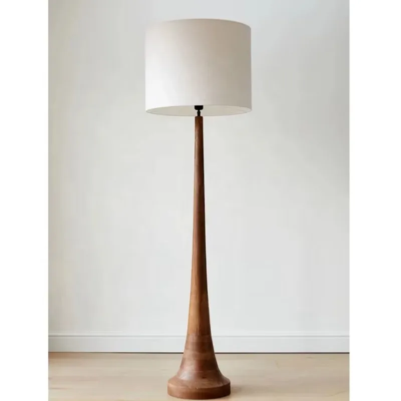Wooden hotel floor lamp floor lamp