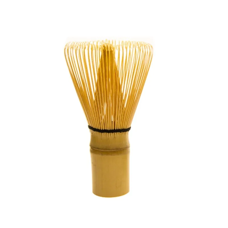 Japanese matcha tea whisk brush - bamboo tea seat and spoon accessories view 4