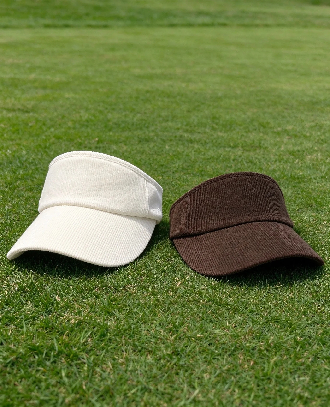 Unisex Corduroy Ribbed Visor Cap, New Autumn Winter Adjustable Sun Hat, Fashion Casual Outdoor Sports Duckbill Visor Hat