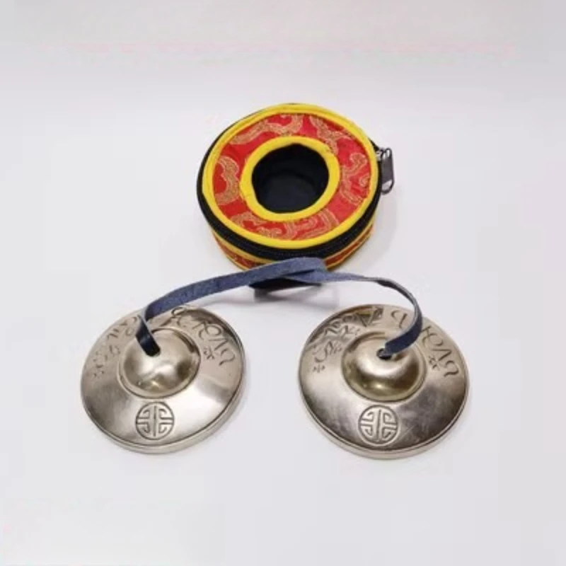 Nepalese Tinkle Bell Sound Healing Copper Tinkle Bell Meditation Full Moon Bell Professional Yoga Orff Musical Instruments