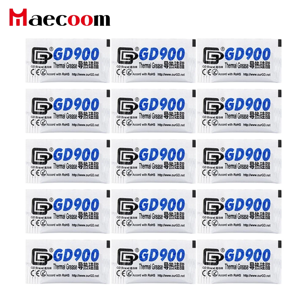 

15pcs GD900 Thermal Grease Paste for Bambu Lab Ender3 CR10 Nozzle Hotend 3D Printer Parts