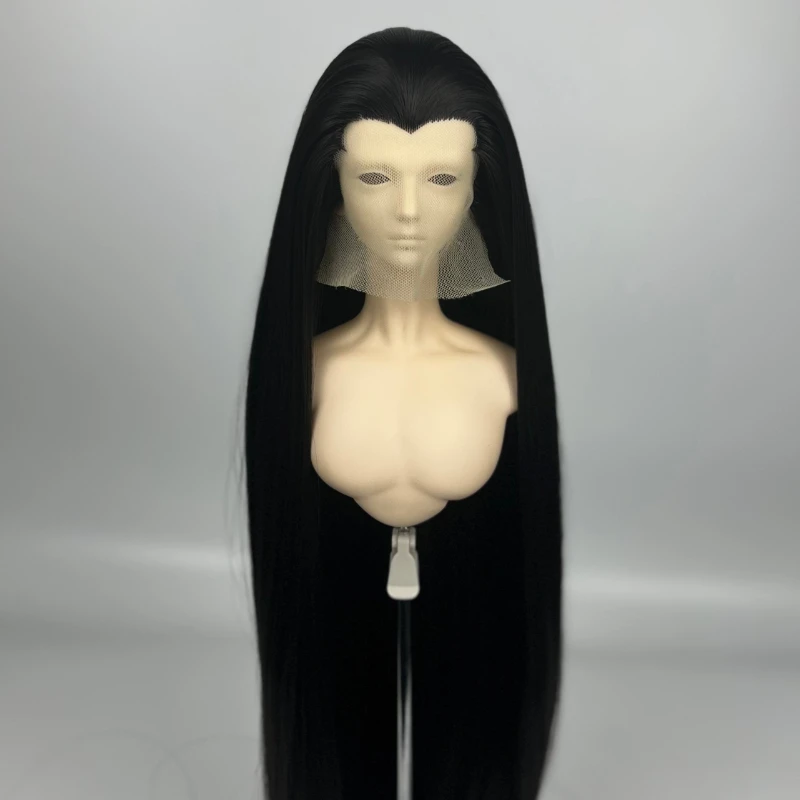 1/3 BJD Doll Ancient Costume Wig Tricuspid Long Hair Samurai Wigs For SD13 Big Girl SSDF ID72 Uncle Doll Accessories A1222
