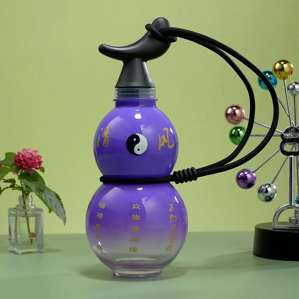 Tai Chi Gradient Color Gourd Water Bottle Chinese Style 750ML Water Cup Vintage Sticker DIY Drink Bottle Sport