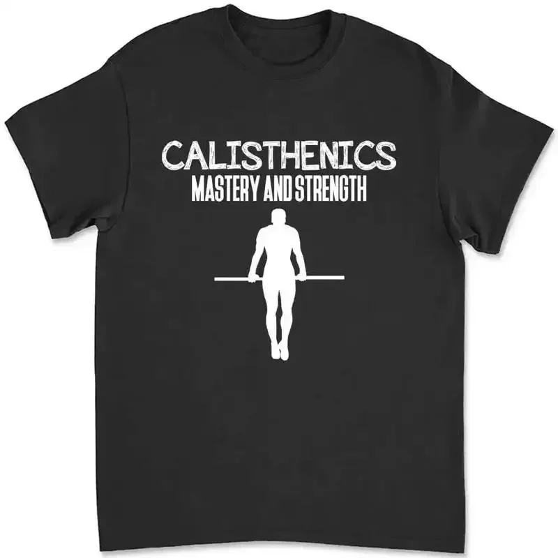 Calisthenics Mastery Standing Gross Motor Movements Gymnastics Running T Shirt VHQ9