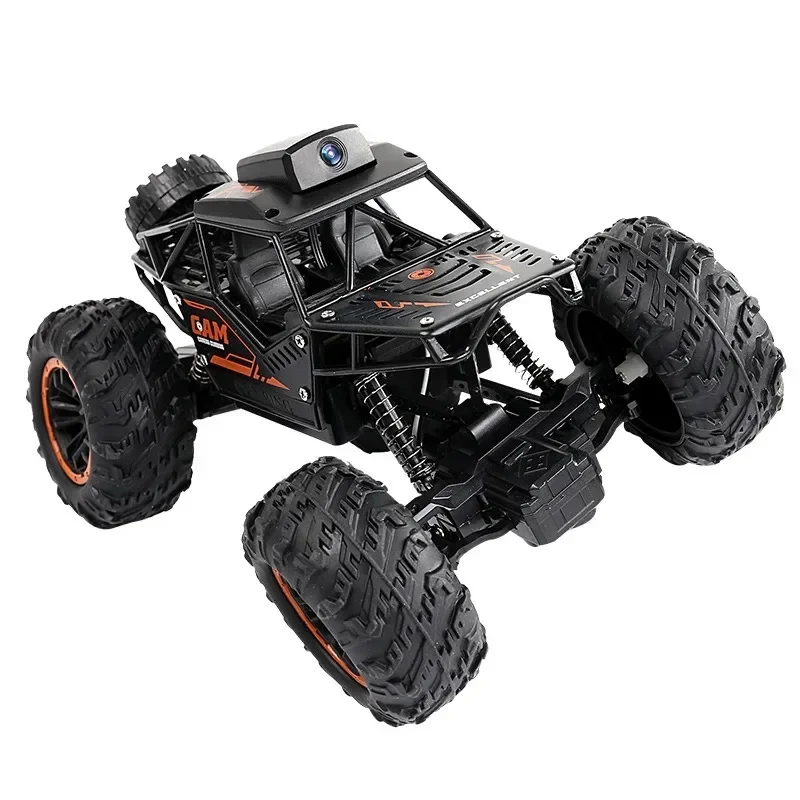 1:18 carros rc de alta velocidade de liga, câmera wi-fi hd 720p, carro de controle remoto, caixa de presente de carro de deriva rc off-road inteligente, carro elétrico, brinquedos infantis