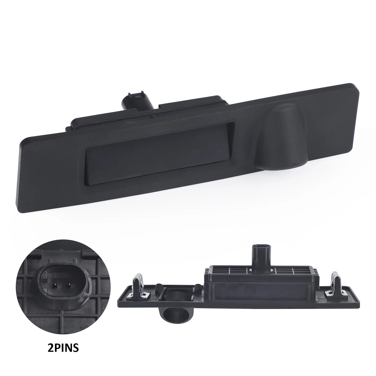 

Black Car Rear Trunk Lid Electric Tailgate Switch For Tesla Model 3 Model Y Trunk Button Trunk External Switch OE 1095949-00-E