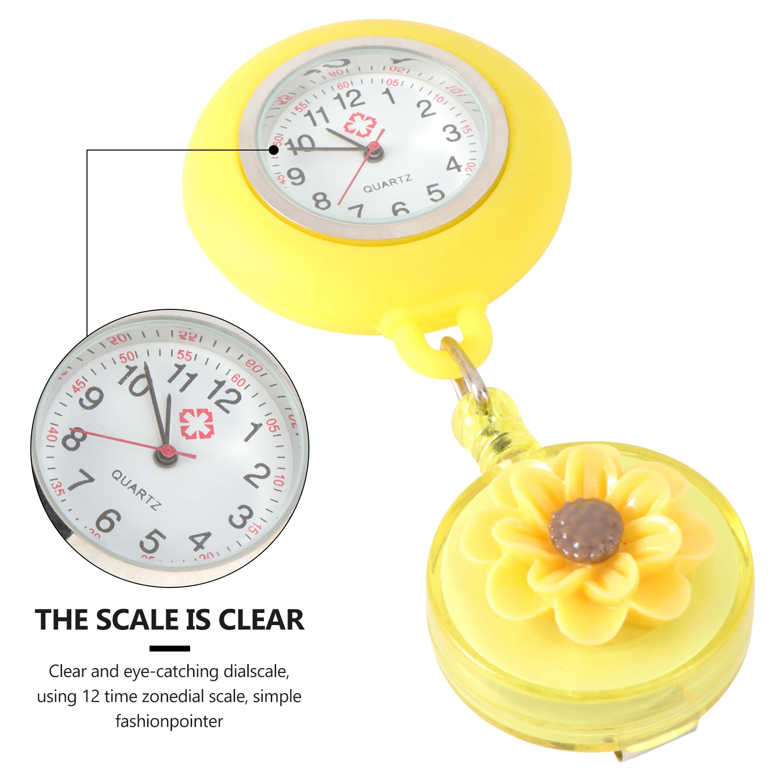 

Silicone Hanging For Women Kids Nurses Durable Smooth Round Design Gift Pocket Watch Mens Ladies Silicone Watch Kids