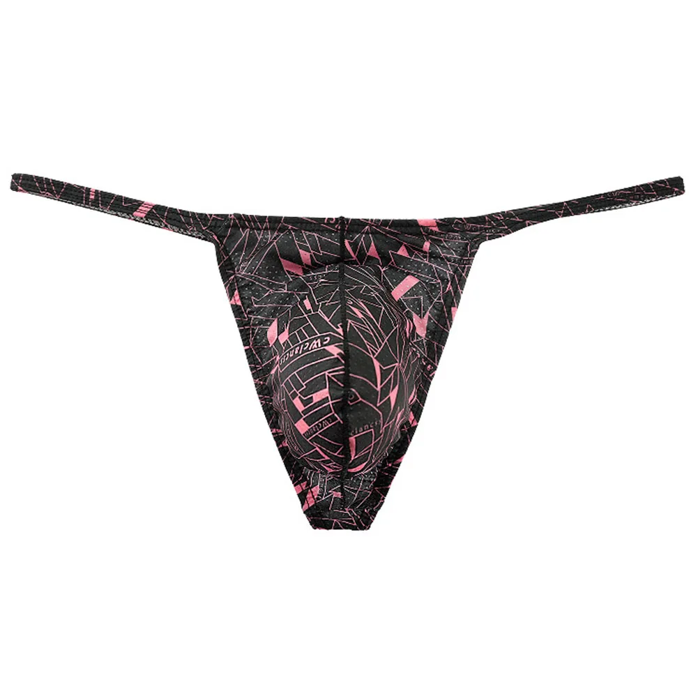 ملابس داخلية رفيعة مطبوعة للرجال لعام 2025 سراويل داخلية من Femboy Tangas ملابس داخلية على شكل حرف g ملابس داخلية صيفية منخفضة الارتفاع للرجال سراويل تحتية قابلة للتنفس #1