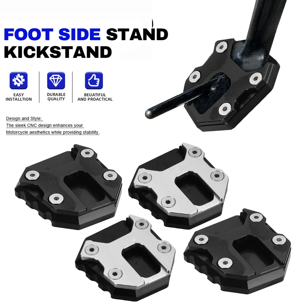 Foot Pad Support Plate Kickstand Extender Foot Side Stand For Yamaha MT-09 MT09 SP TRACER 9 GT XSR900 2021,2022 ,2023,2024 2025