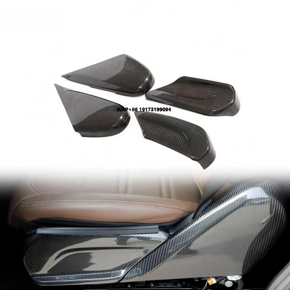 

High-Quality W463 G-class Dry Carbon Fiber Car Seat Covers For M-ercedesbenz G-class G500 G55 G65 A-mg 2019