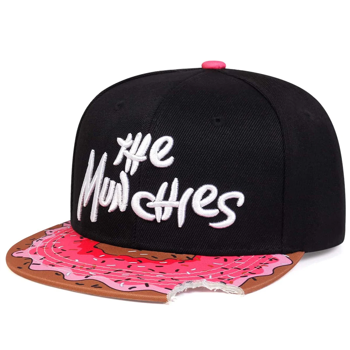 Unisex THE MUNCHIES Embroidery Hip-hop Hats Spring Autumn Adjustable Casual Snapback Baseball Caps Outdoor Sunscreen Hat