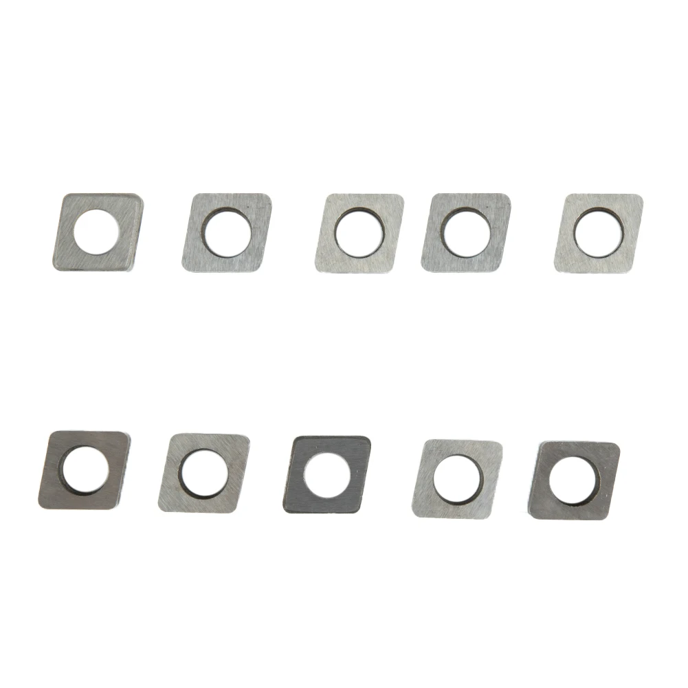 10PCS MW0804 MS1204 MC1204 Carbide Shims Trigon for CNC Turning Tools with Superior Toughness and Processing Speed