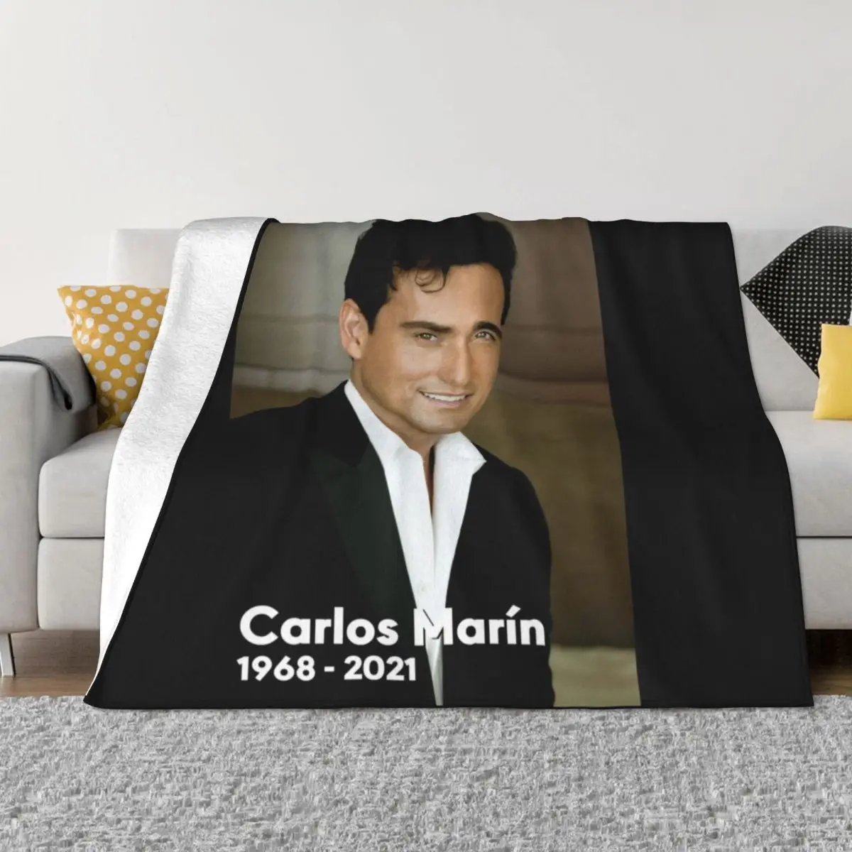 Il Divo Remember Carlos Marin 1968 - 2021 Throw Blanket Thermal Blanket blanket for winter