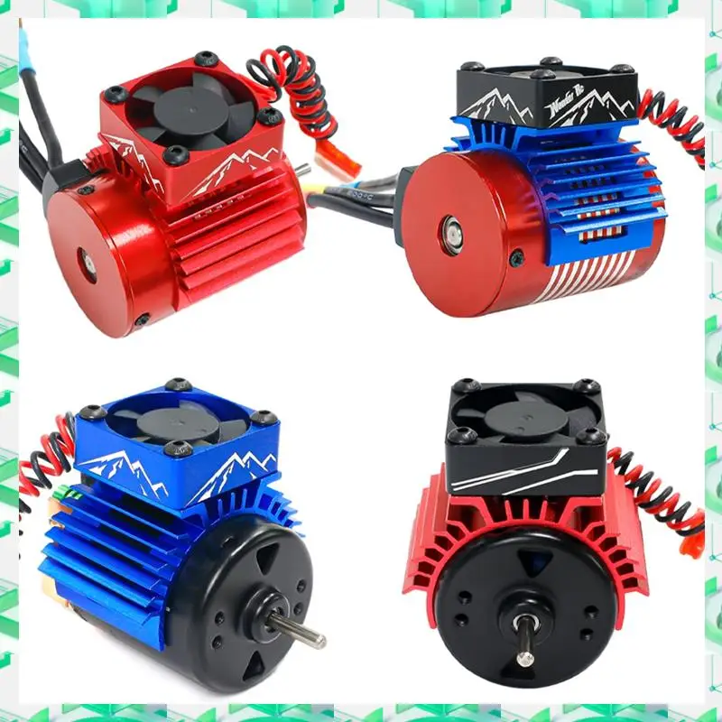 

3C Electron 540 550 3650 3660 3674 Motor Heatsink Cooling Fan RC Car Radiator Fan Motor Heat Sink Cooler Heat Fin,540 550 3650 3