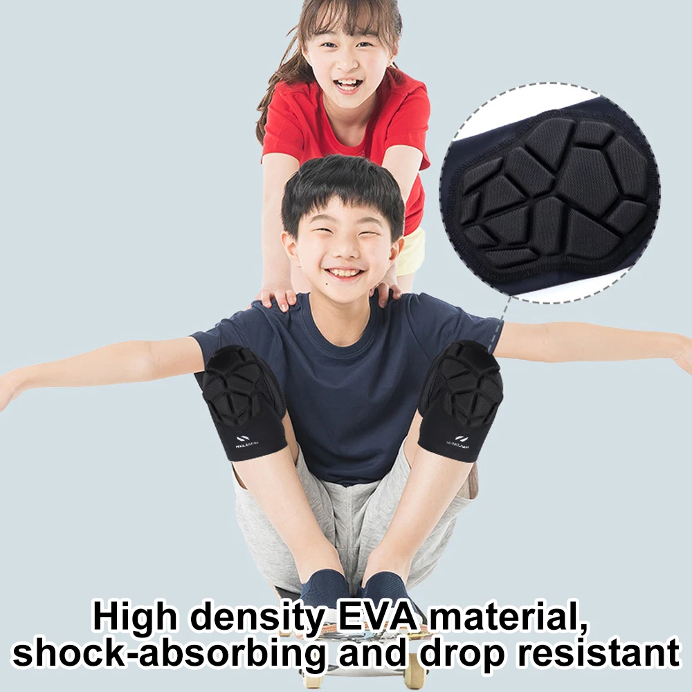 1 قطعة منصات الركبة المصارعة للأطفال الشباب الكبار ، كم ضغط الركبة لكرة السلة الكرة الطائرة كرة القدم ، منصات الركبة قصيرة الأكمام