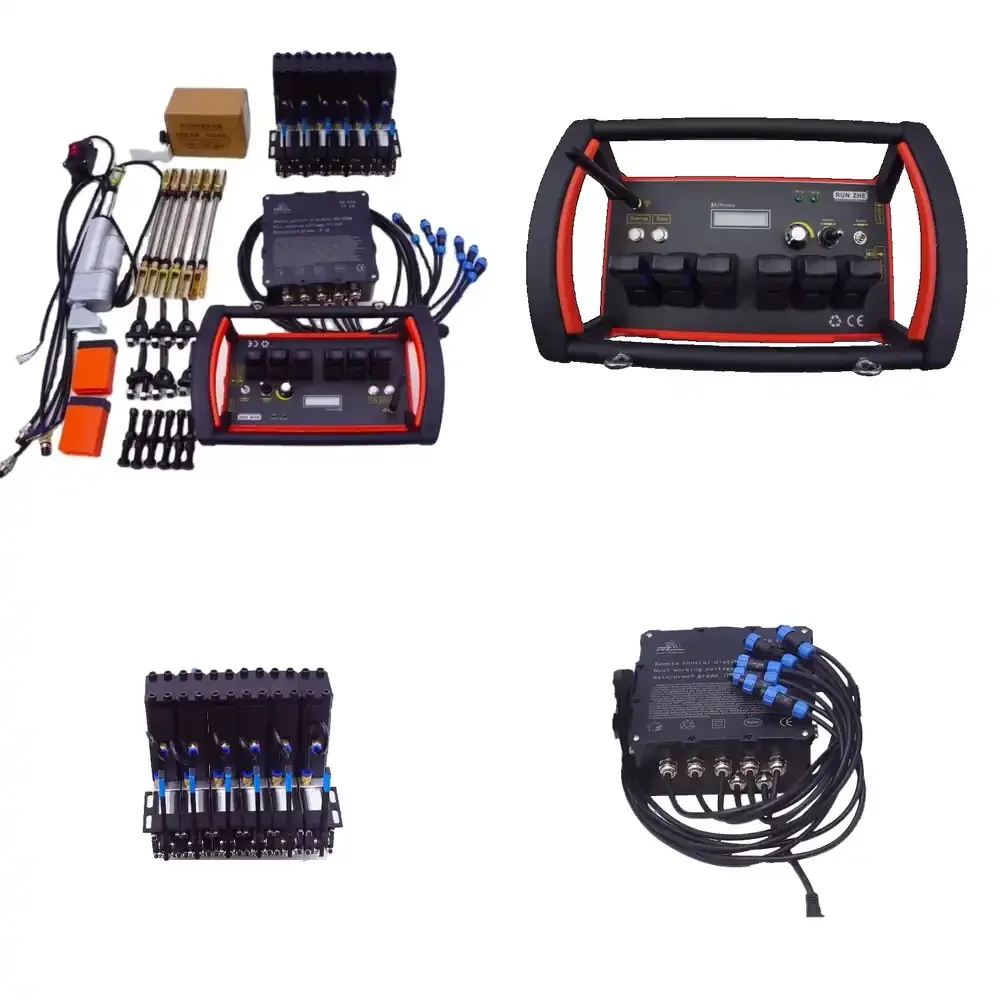 

Runzhe 2025 New 24V Crane Remote Control with 6 Joysticks