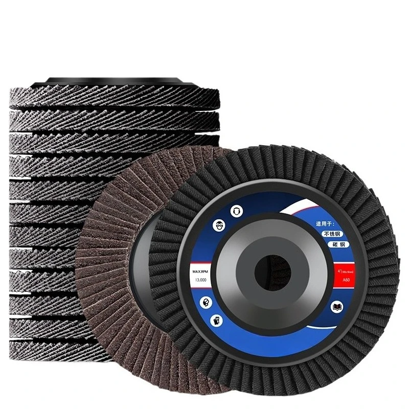 Hundred-piece sanding disc, industrial grade thickening, stainless steel, metal, woodworking sandpaper polishing disc