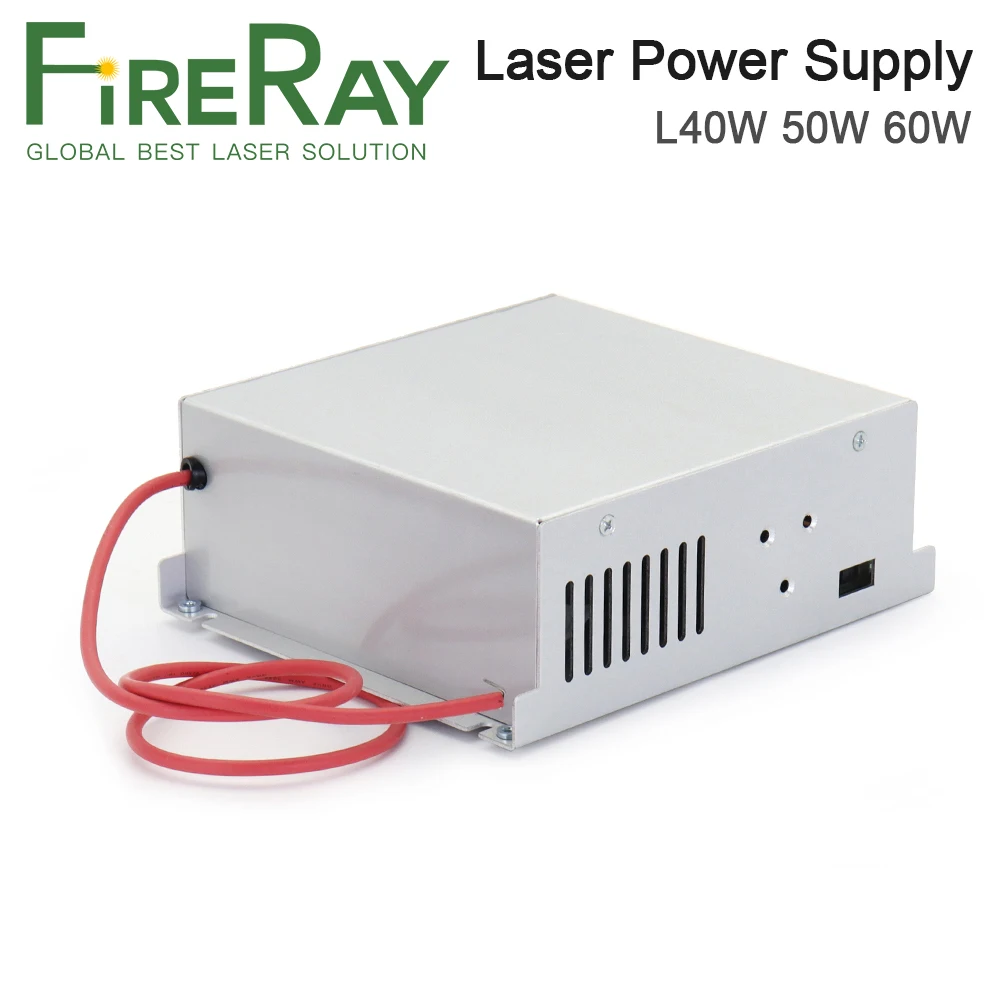 Fireray-レーザー電源MYJG-40,co2レーザーチューブ用電源40w 110v/220v,高電圧彫刻切断機