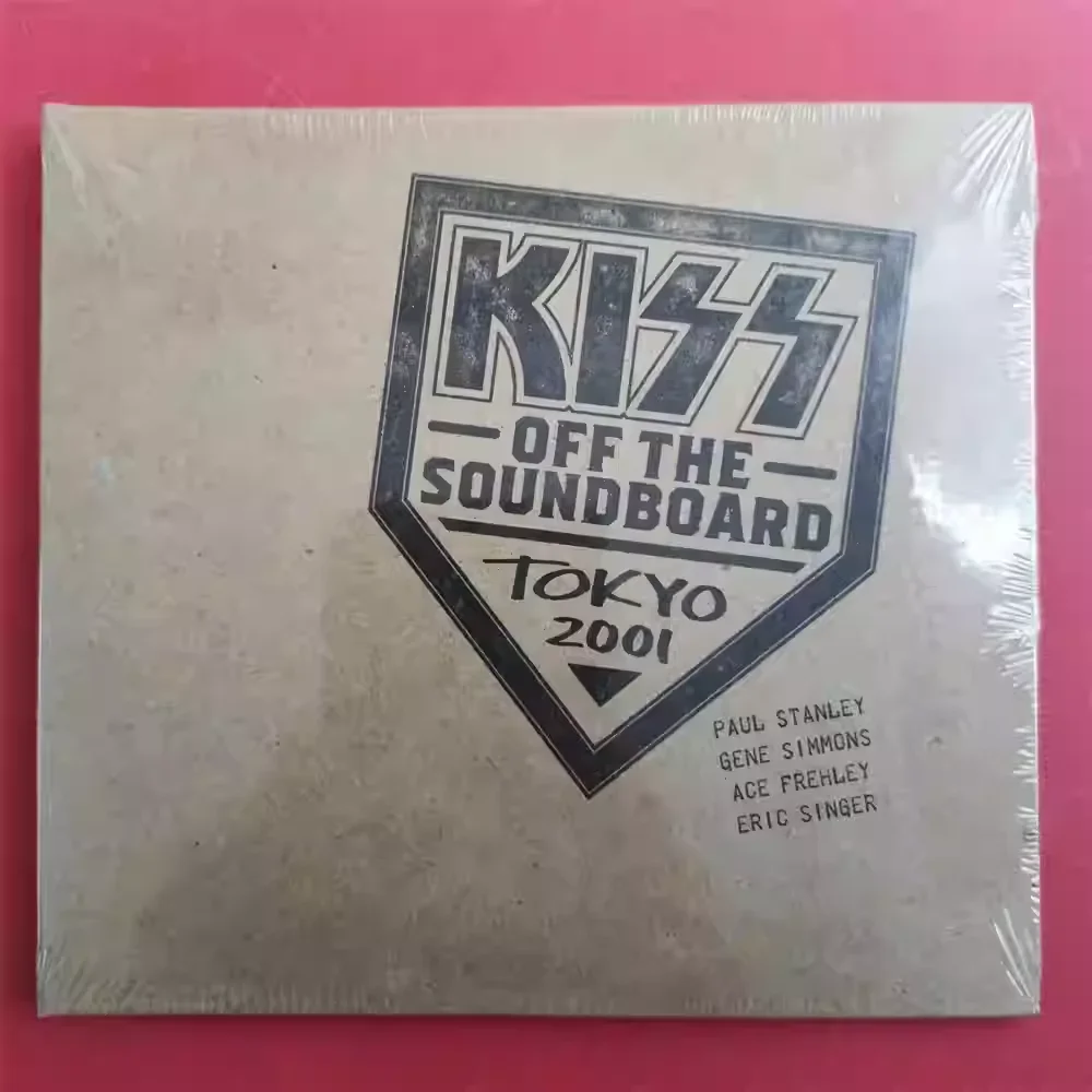 Classic Hard Rock Album Kiss Music CD Off The Soundboard Tokyo 2CD Music Record Cosplay Walkman Car Soundtracks Box Gifts