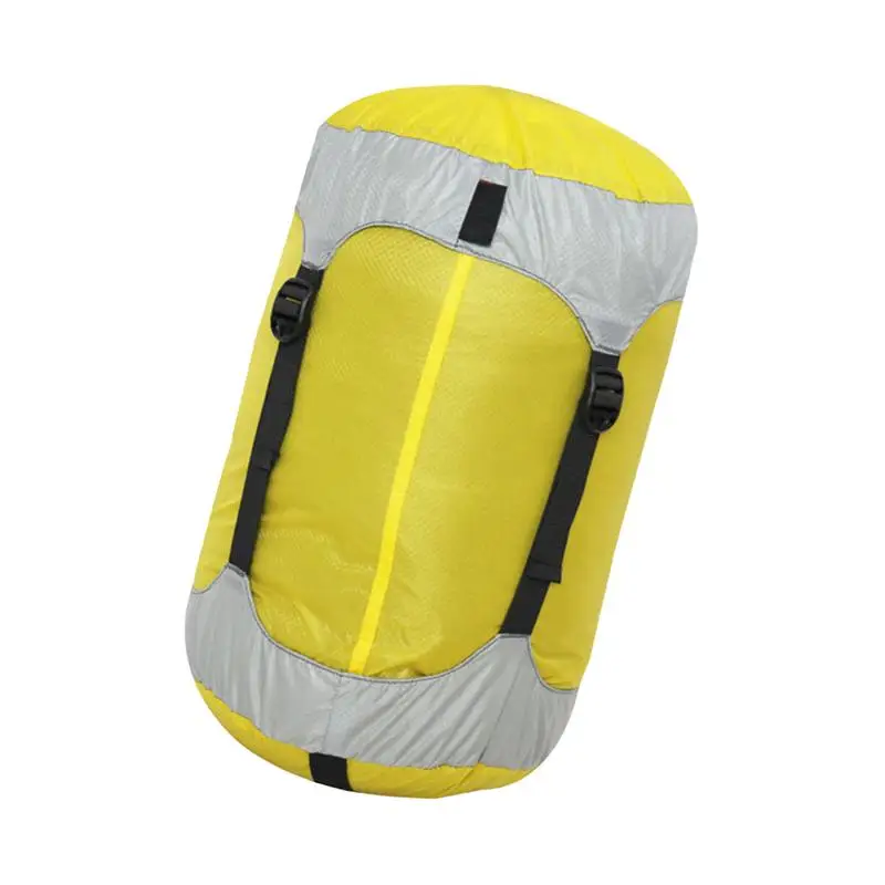 Compression Packing Cubes Outdoor Lightweight Nylon Stuff Sacks Multi-Purpose Waterproof Packing Cubes Space Saving Sleeping