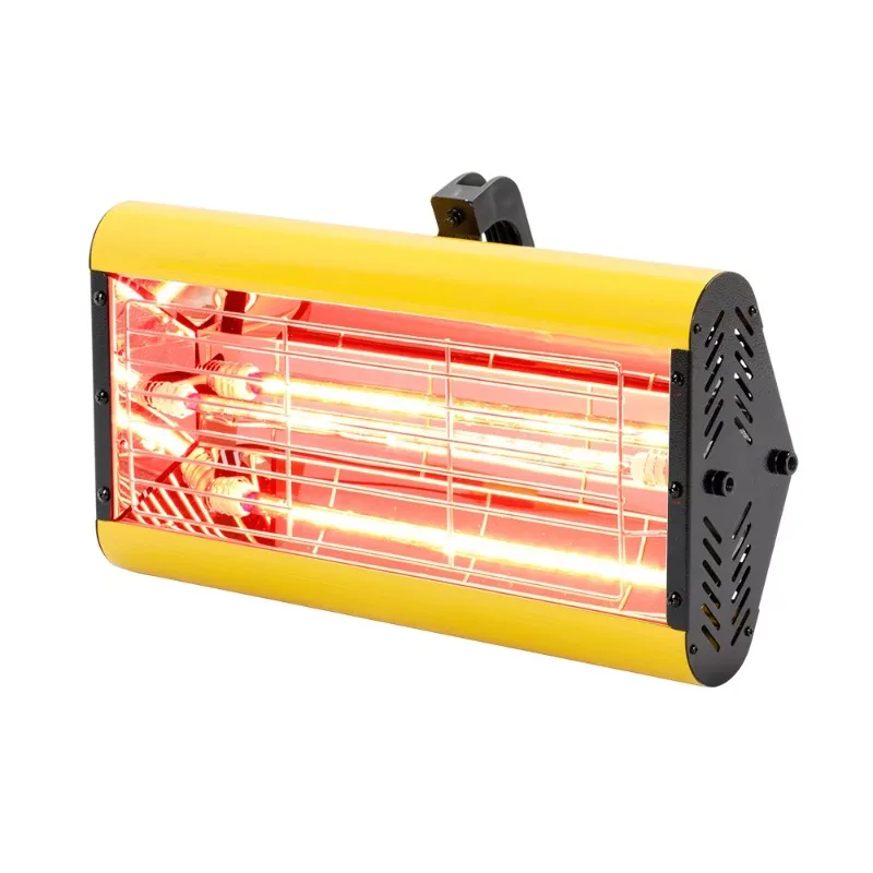Handheld Portable 1200W Shortwave Infrared Lamp Auto Body Paint Drying Curing Light for Workshop Maintenance Baking Work