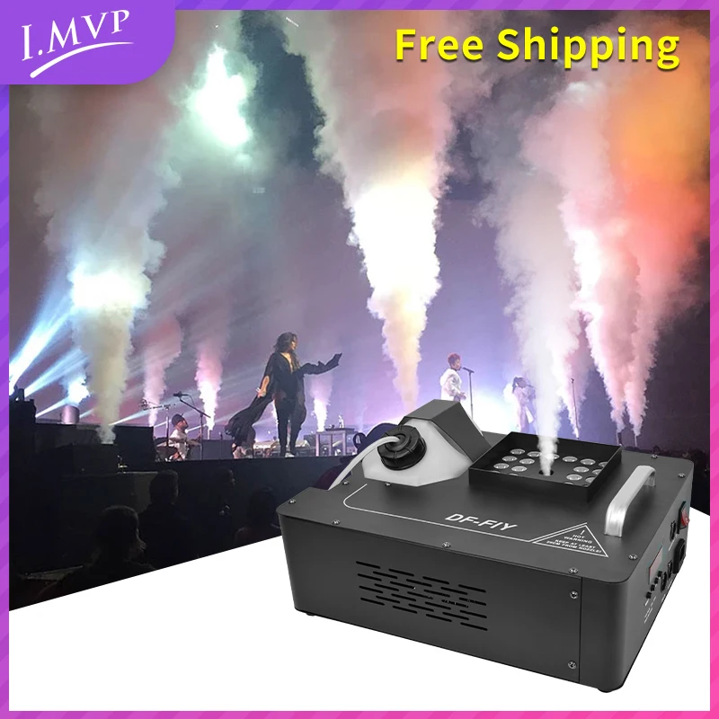 Party Supplies Stage Smog Maker3000W Fog Smoke Machine Vertical Upper Spray Fog Machine