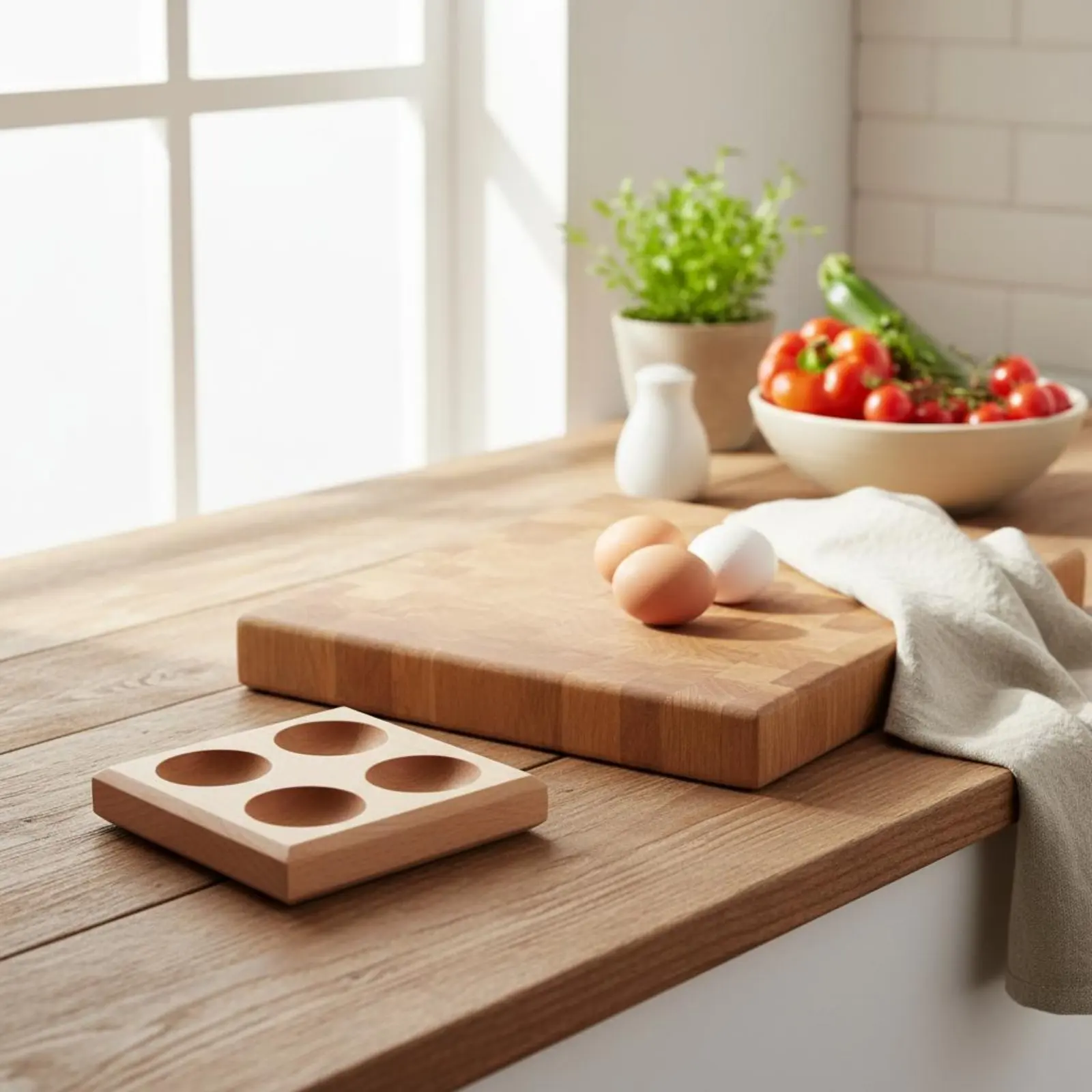 

Овальный поднос для еды из массива дерева, легко моющийся, многофункциональный, в скандинавском стиле, для кладовой