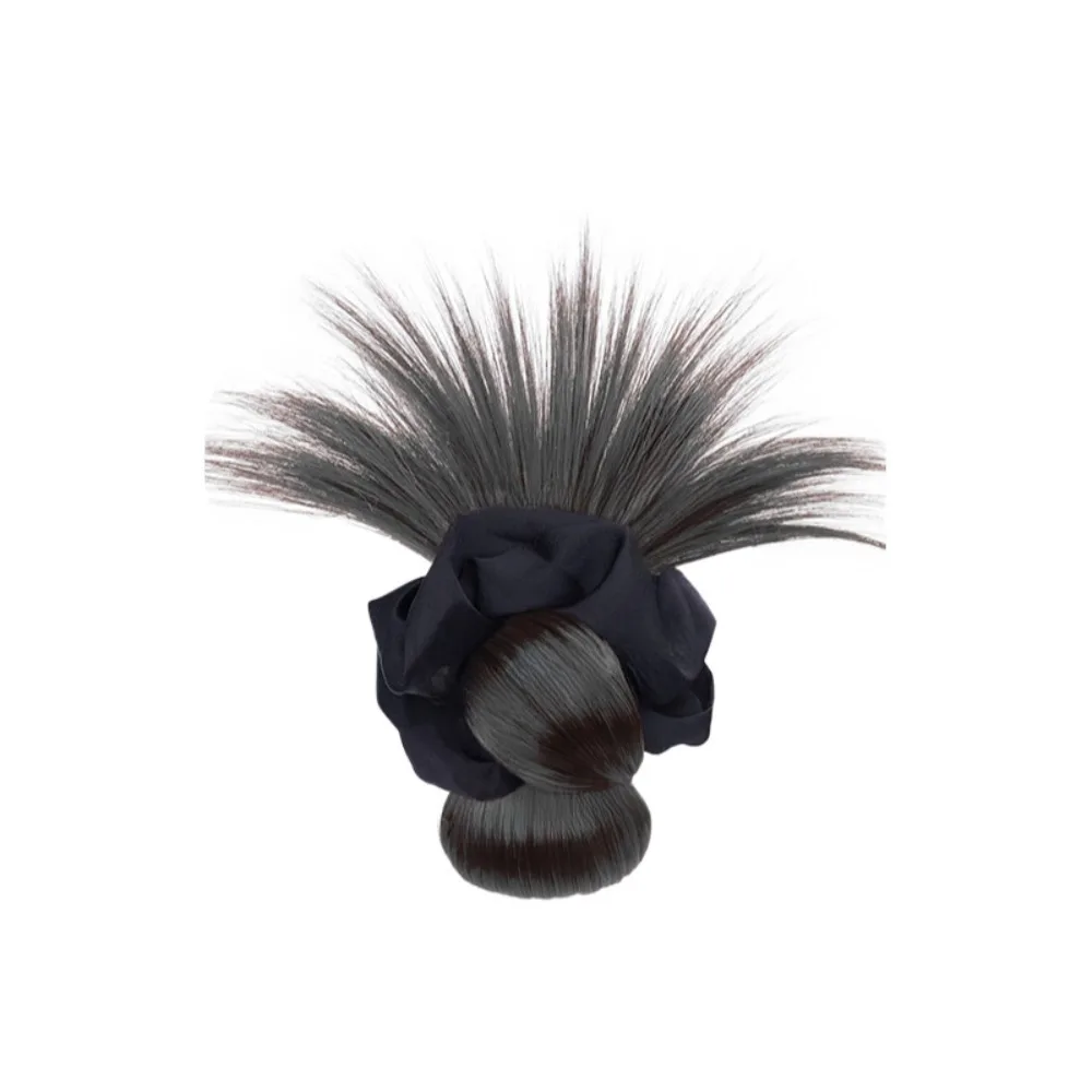 

Новый синтетический пучок для волос, зажим для волос, коричневый, черный с повязкой для волос, парик с пучком, пушистый натуральный шиньон, аксессуары для волос