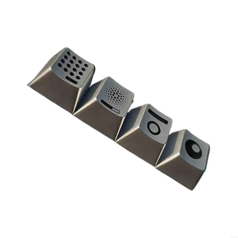 Aluminum Keycap Enamel Finish Keycaps for Mechanical Keyboards for Programmer F19E