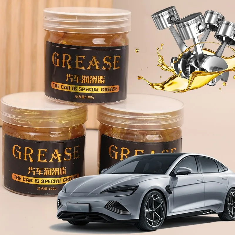 Grasso per cuscinetti ruota auto Lubrificante resistente all'usura ad alta bassa temperatura Ingranaggi meccanici Cuscinetti mozzo automatico Olio lubrificante 100g