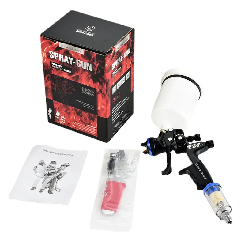 Automotive topcoat gun varnish paint Spray gun High end spray gun Pneumatic spray gun Pneumatic tools Gravity gun to paint Tool