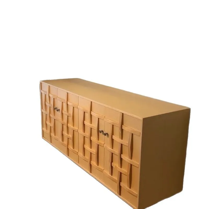Jijifeng Vintage Storage Cabinet: Wall-mounted integrated storage cabinet
