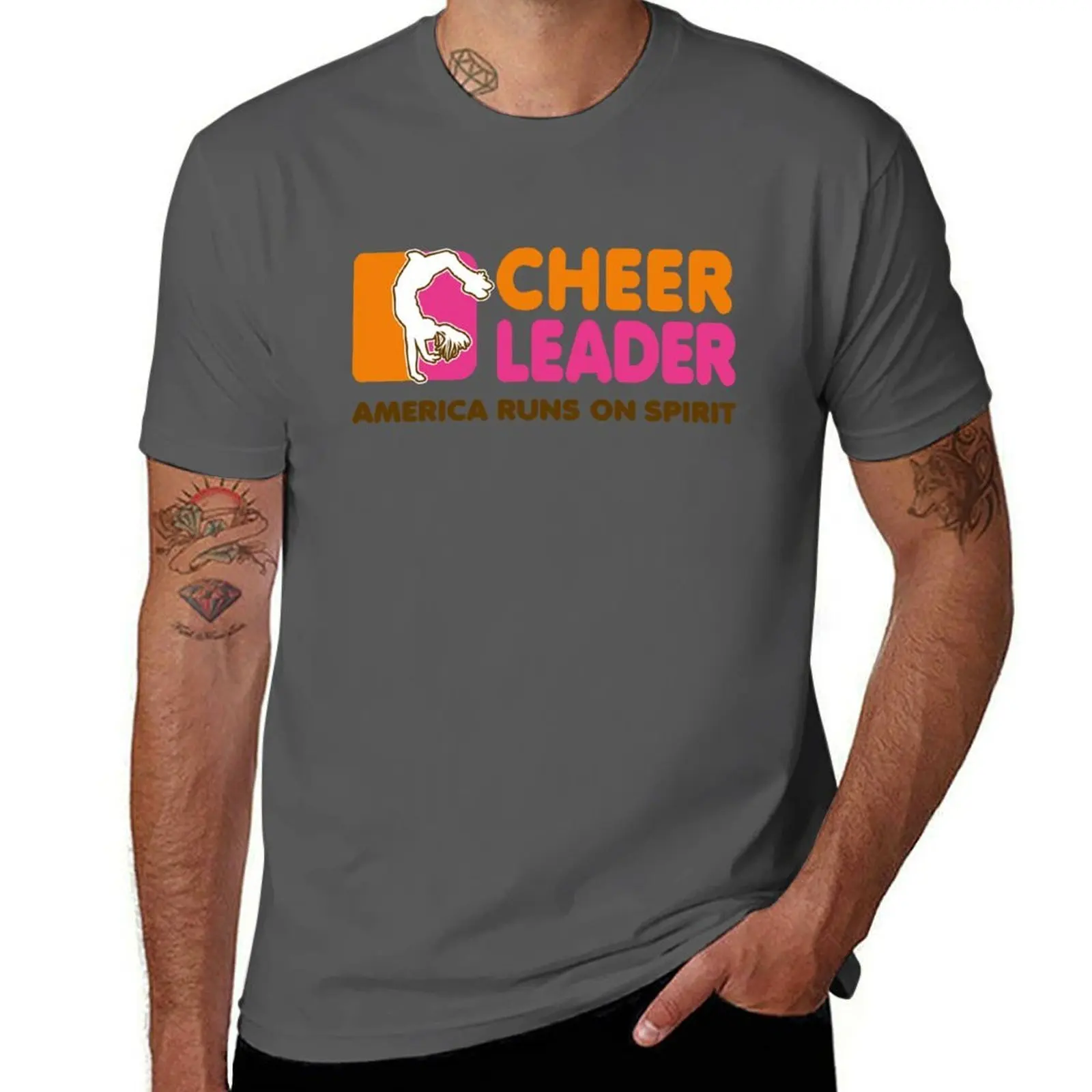 

Cheerleading T-Shirt Breathable Travel T-Shirt