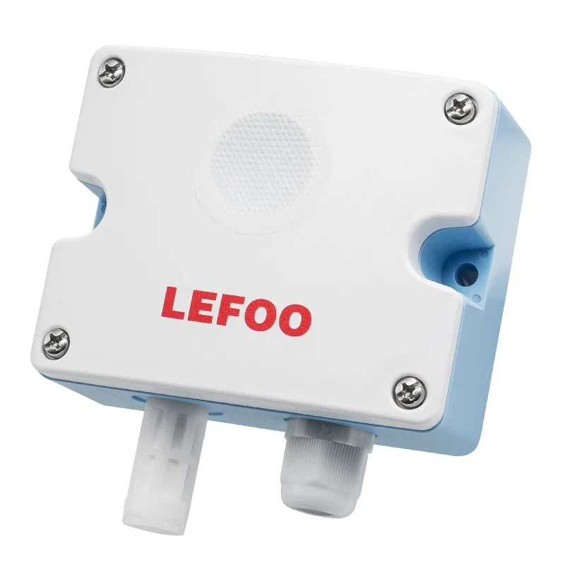 LEFOO Ducted RS485 CO2 sensor detector sensor carbon dioxide transmitter for exhaust gas column