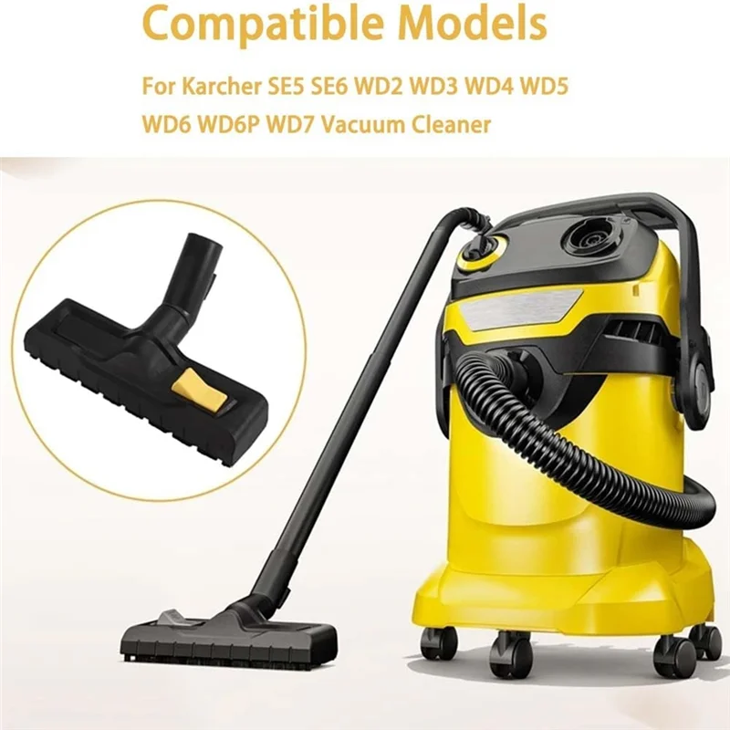 A76G-فرشاة الأرضية الصلبة ل Karchewd4 WD5 WD6 WD6P فراغ تنظيف الأرضيات لاقط رئيس استبدال أكياس الغبار