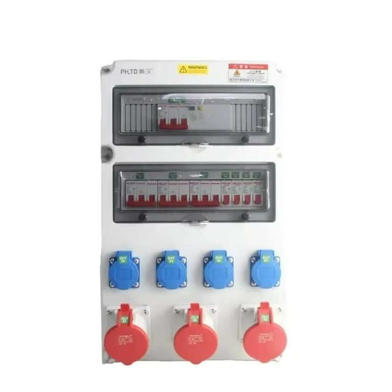 New Customized Wall Mounted Outdoor Three-phase Convenient Socket Industrial Waterproof Electrical Distribution Box